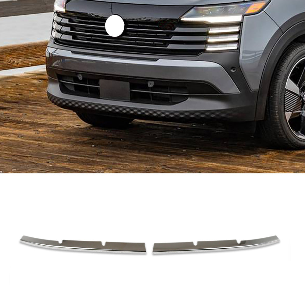 Fit For Nissan New Kicks 2025 Front Lower Grill Grille Mesh Molding Cover Trims