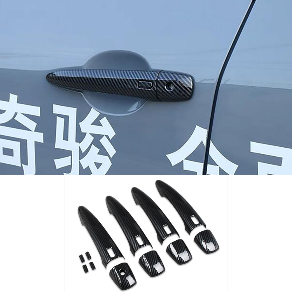 Fit for Nissan Rogue 2021 2022 2023 2024 2025 2026 Door Handle Cover Trims with 4 Smart Keyhole