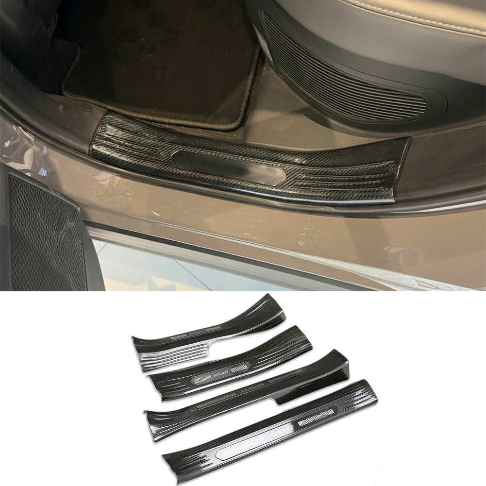 Fit for Toyota New RAV4 Hybrid Model 2026 Inside Door Sill Scuff Plate Guard Cover Trims