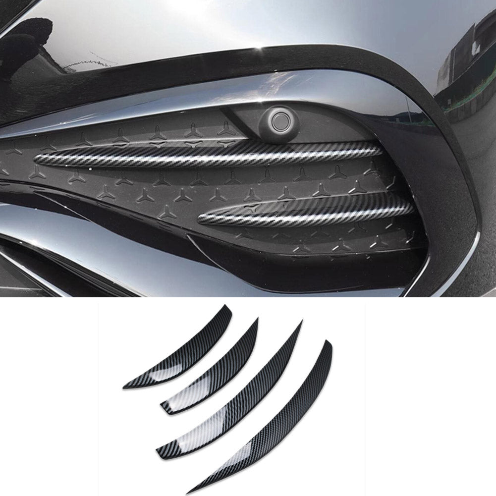 Fit for Mercedes-Benz E-Class W214 E200 E300 E450 2023 2024 2025 Front Fog Light Grill Mesh Cover Trims