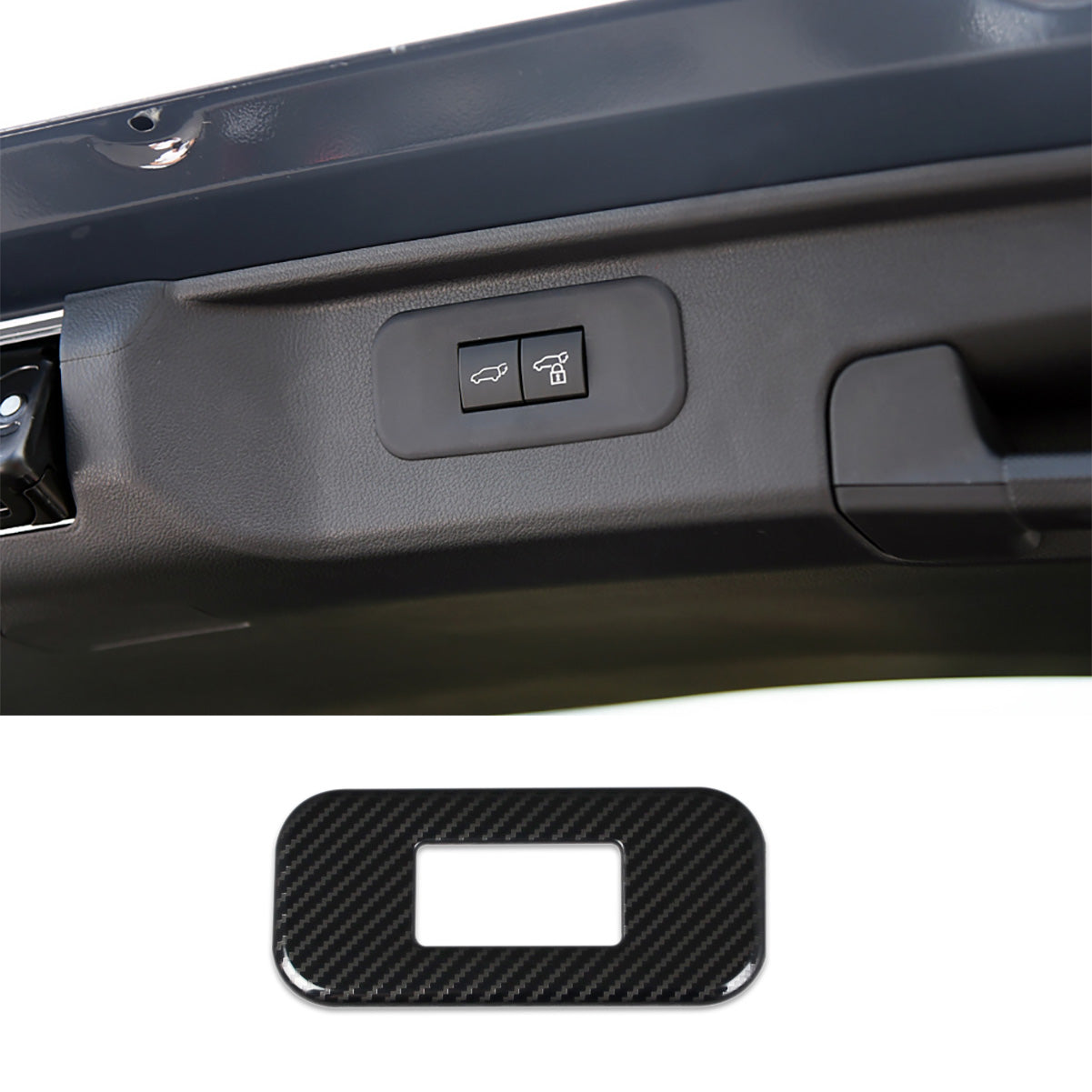 Fit for Toyota New Grand Highlander 2024 2025 2026 / Lexus TX TX350/500h/550h+ 2024 2025 2026 /Toyota Crown Signia 2025 2026 Rear Electric Tailgate Key Switch Button Cover Trim