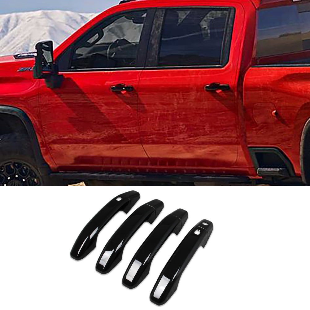 Fit for Chevrolet Silverado 2019 2020 2021 2022 2023 2024 2025 / Colorado 2024 2025 Exterior Door Handle Cover Trims