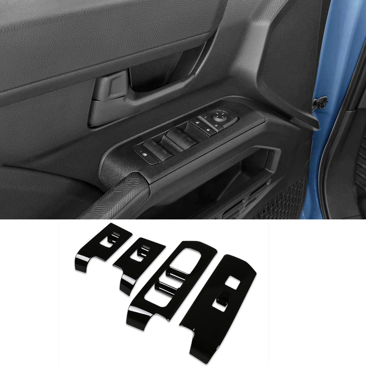 Fit for Toyota 4Runner 2025 Interior Window Switch Console Panel Trims