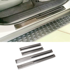 Fit for Lexus New GX GX550 / Toyota Land Cruise LC250 2024 2025 2026 Outside Door Sill Scuff Plate Guard Cover Trims Stainless Steel