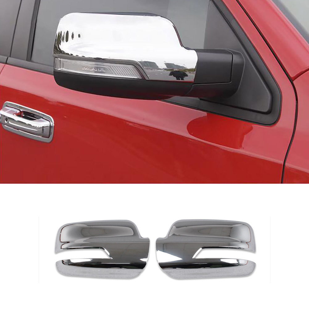 For Dodge 2023 2024 2025 New Ram 1500 Rear View Mirror Guard Cover Trims