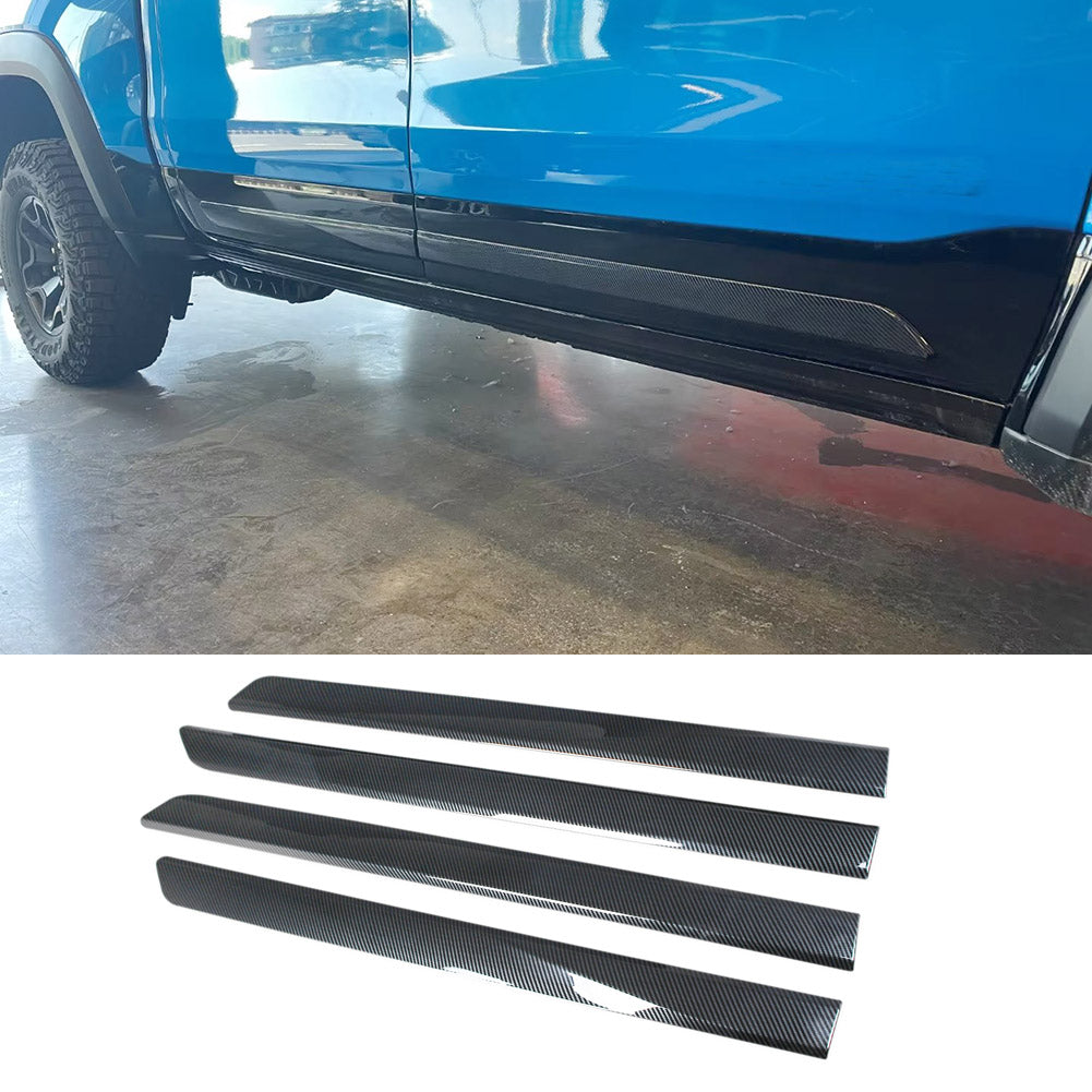 Fit for Dodge 2023 2024 2025 New Ram 1500 Body Side Molding Door Guard Cover Trims