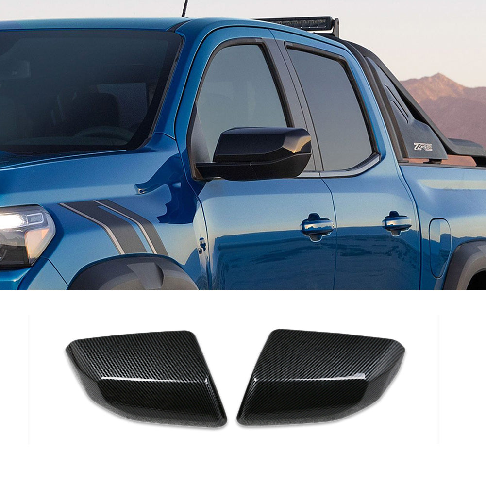 Fit for Chevrolet Chevy New Colorado 2024 2025 Rear View Mirror Side Molding Guard Cover Trims ABS
