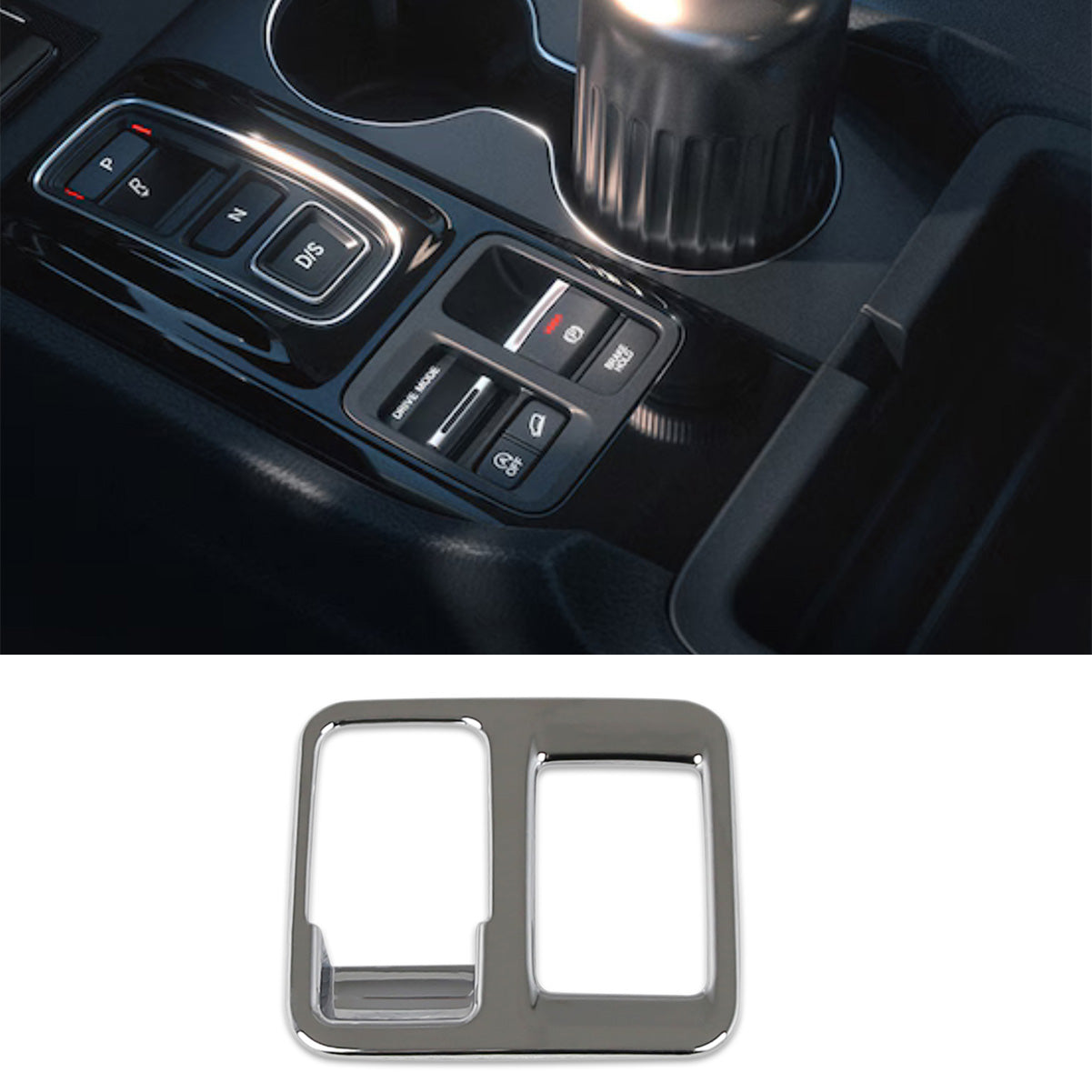 Fit for Honda New Pilot 2025 / Passport 2025 2026 Interior Console Electrical Parking Brake Panel Cover Trim