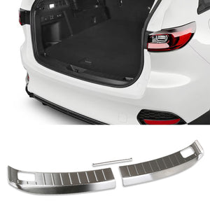Fit for Mazda New CX-70 2025 2026 Rear Inside Bumper Sill Plate Guard Cover Trim Stainless Steel