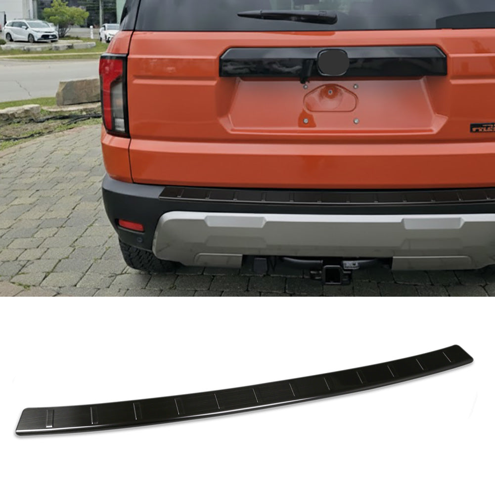 Fit for Honda New Passport 2025 2026 Rear Outside Bumper Sill Plate Guard Cover Trim Stainless Steel