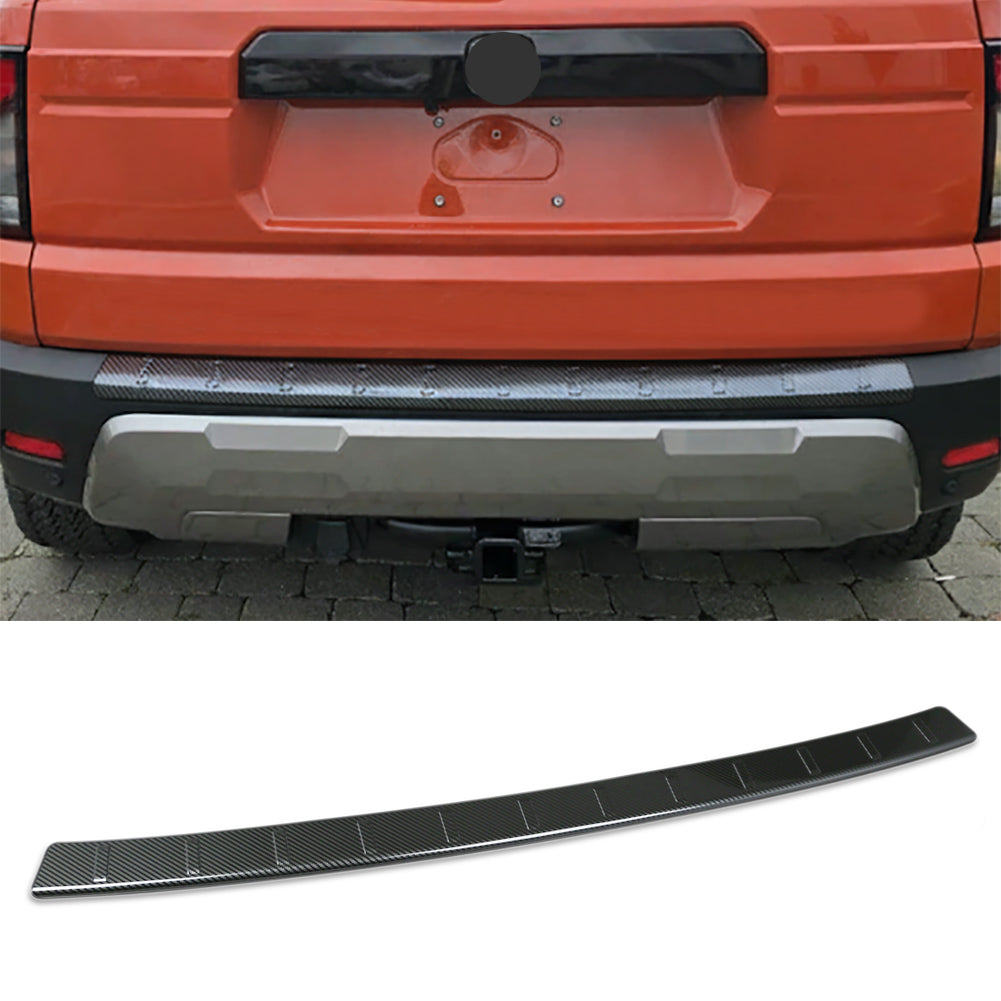 Fit for Honda New Passport 2025 2026 Rear Outside Bumper Sill Plate Guard Cover Trim Stainless Steel