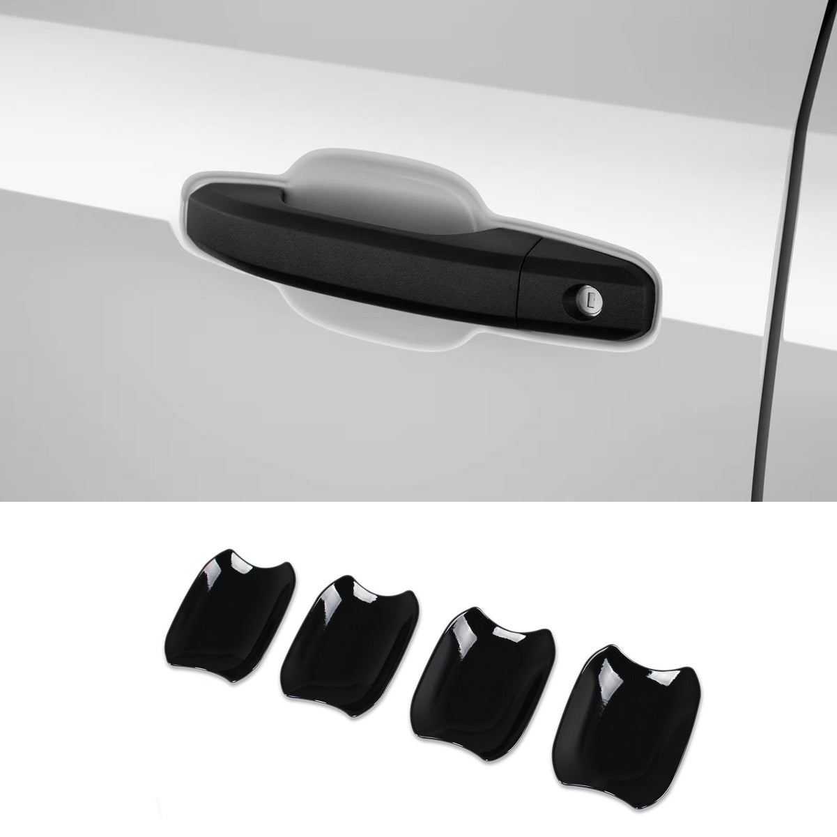 Fit For Chevrolet Silverado 2019 2020 2021 2022 2023 2024 2025 /Colorado 2024 2025 Door Bowl Handle Cover Trims