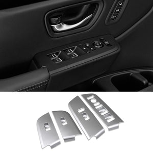 Fit for Honda Pilot / Passport 2025 2026 Interior Window Switch Console Panel Trims - ABS