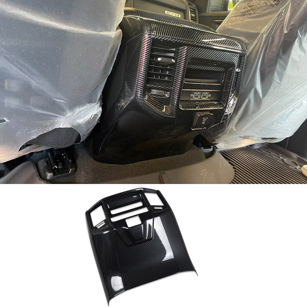 For Dodge 2023 New Ram 1500 Truck Interior Rear Seat Air Condition Vent Outlet Cover Trims