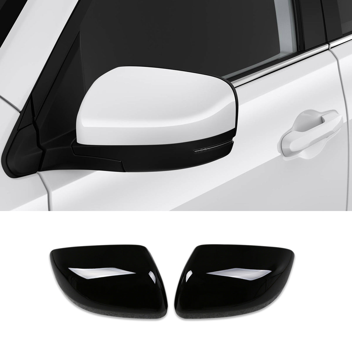 Fit for Honda New Pilot 2025 / Passport 2025 2026 Rear View Mirror Side Molding Cover Trims
