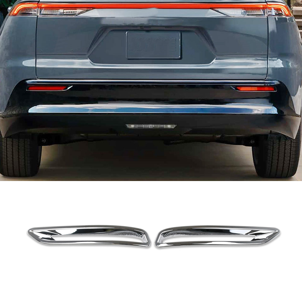 Fit for Toyota Crown Signia 2025 2026 Rear Fog Light Cover Trims Chrome