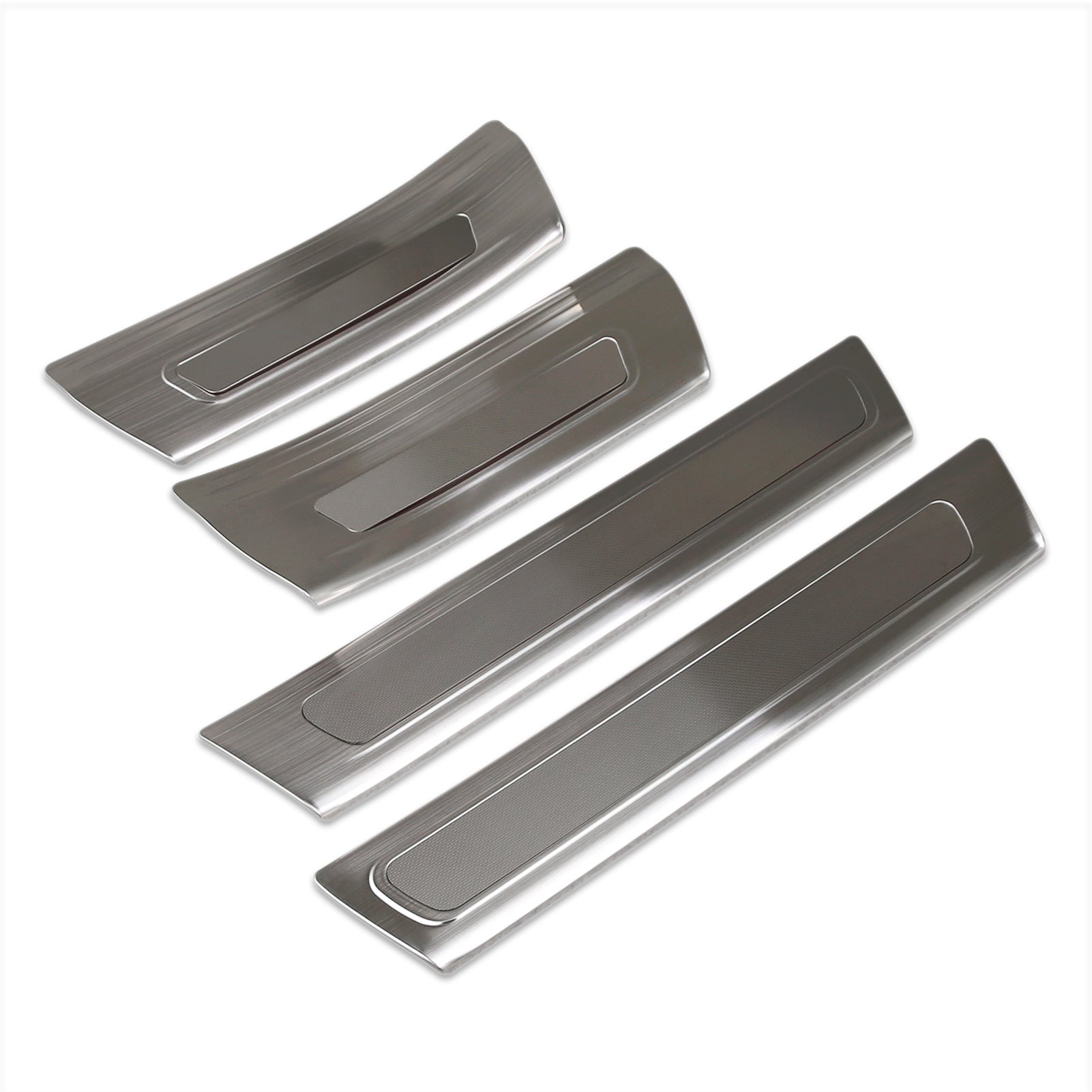 Fit for Jeep New Grand Cherokee 2024 2025 Inside Door Sill Scuff Plate Guard Cover Trims Stainless Steel