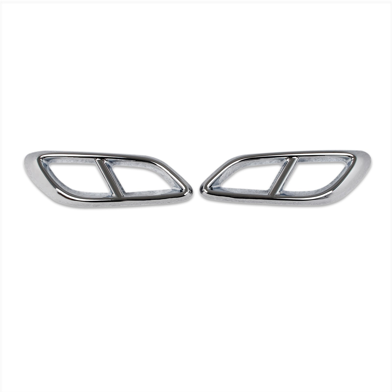 Fit  for Mercedes-Benz E-Class W214 E200 E300 E450 2023 2024 2025 Exhaust Muffler Pipe Tip Modling Cover Trims