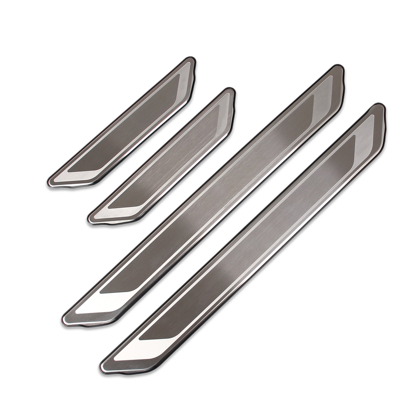 Fit for Toyota Corolla Cross 2022 2023 2024 Door Sill Scuff Plate Guard Cover Trim Sport Style Stainless Steel