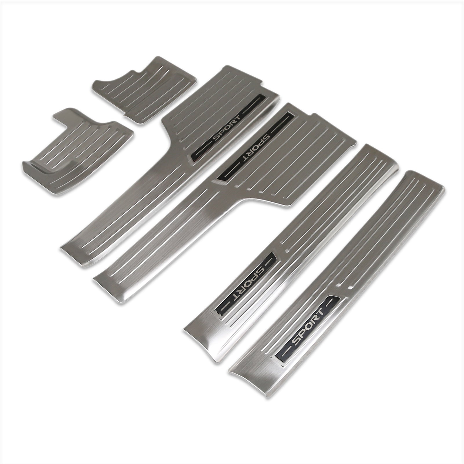 Fit for Mazda New CX-70 2025 2026 Inside Door Sill Scuff Plate Guard Cover Trims Stainless Steel