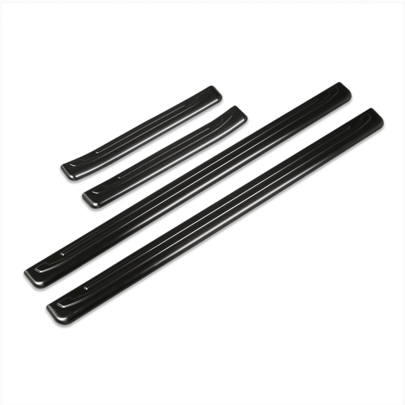 Fit for Toyota 4Runner 2025 2026 Outside Door Sill Scuff Plate Guard Cover Trims Stainless Steel