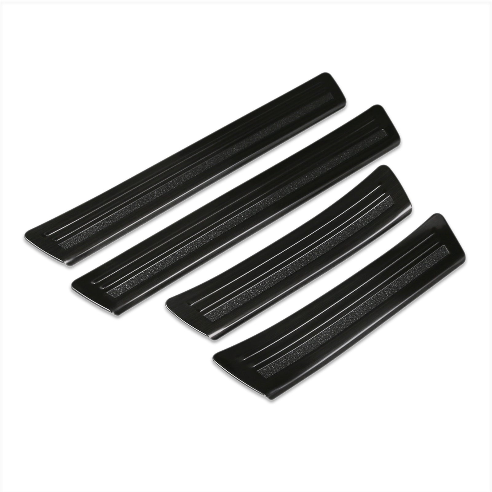 Fit for Jeep New Grand Cherokee 2024 2025 Outside Door Sill Scuff Plate Guard Cover Trims Stainless Steel