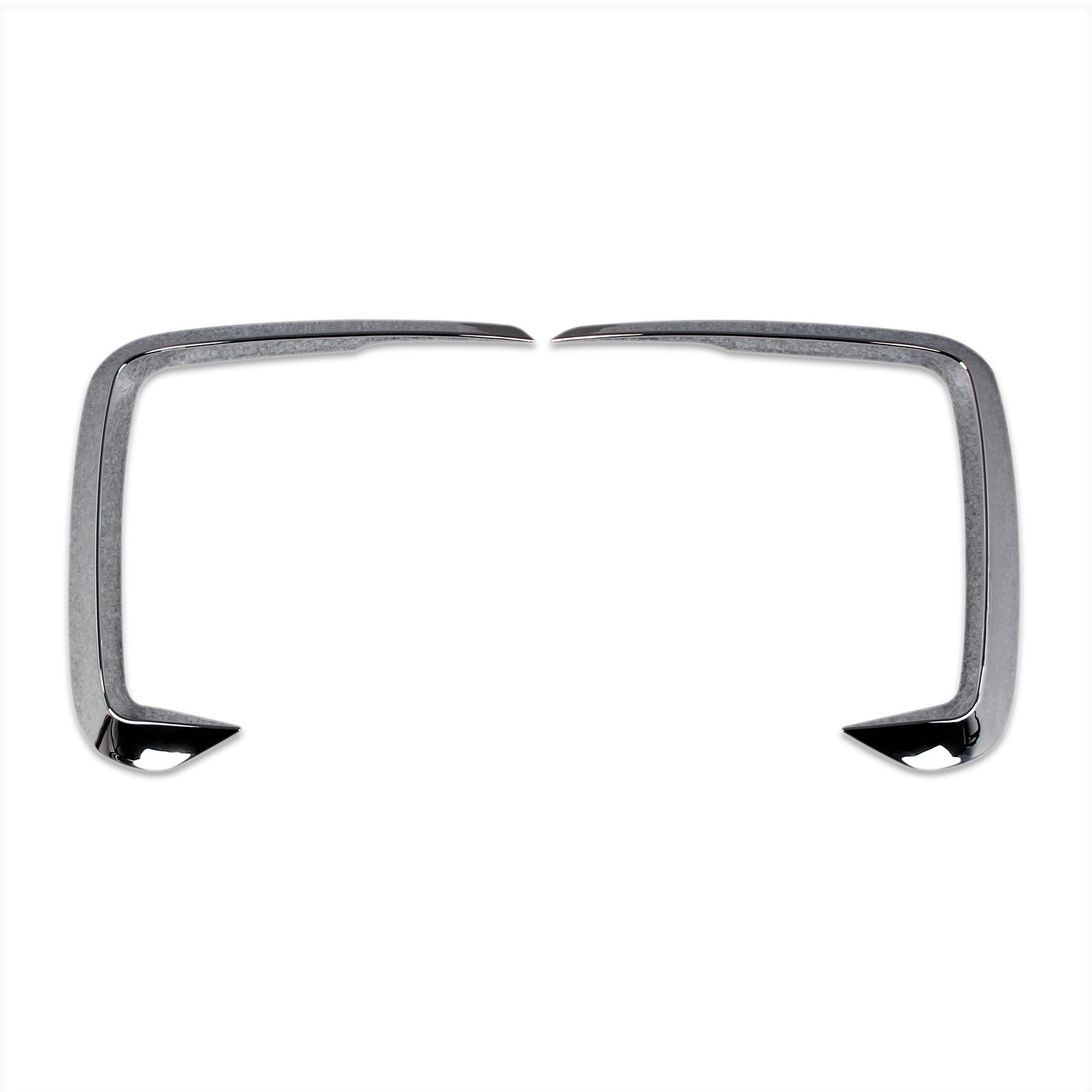 Fit for Nissan Rogue 2021 2022 2023 Front Fog Light Side Fender Vent Air Outlet Bezel Cover Trims