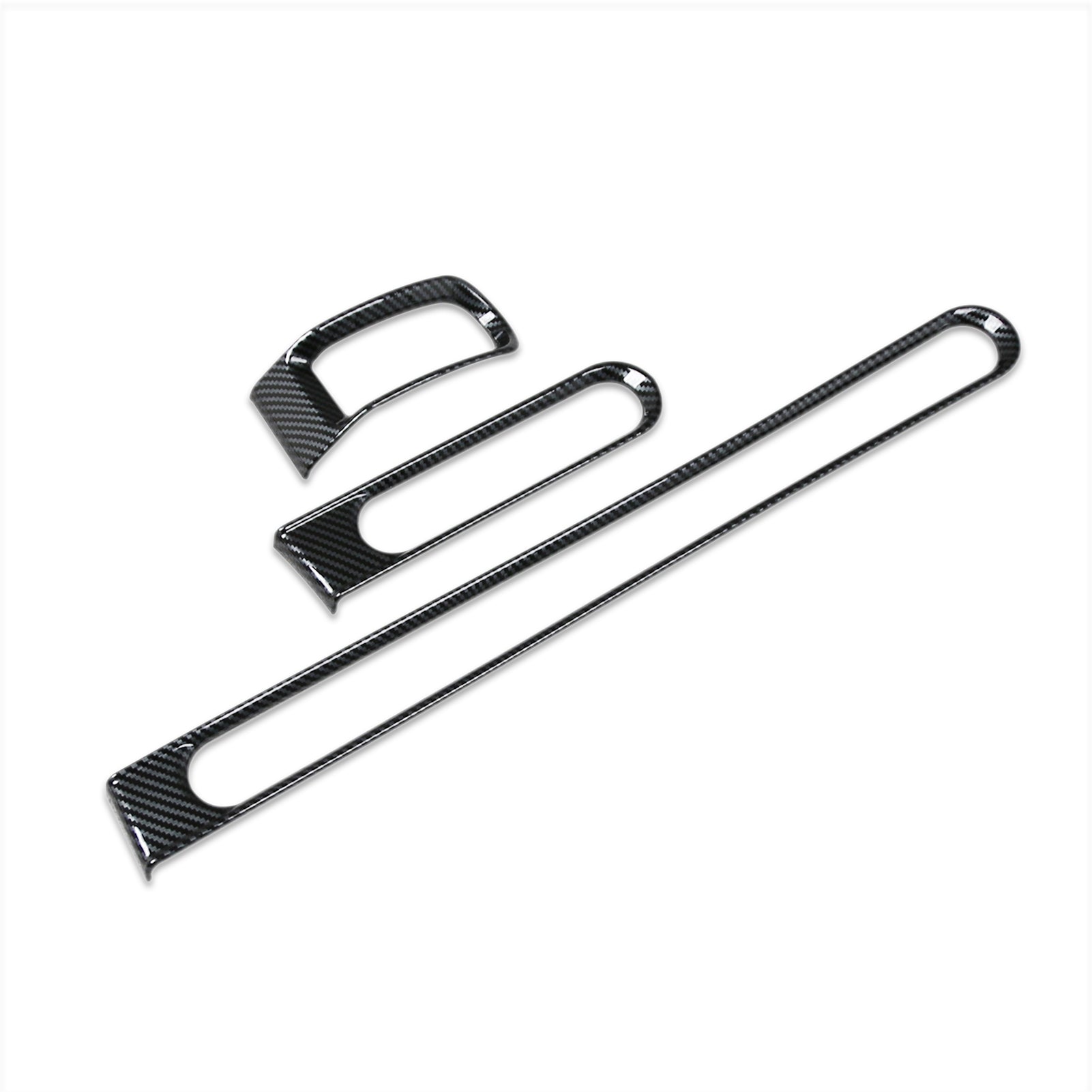 Fit For 2025 2026 New MINI COOPER/MINI COOPER S Interior Front Seat Air Condition Vent Outlet Cover Trims Carbon Fiber Pattern