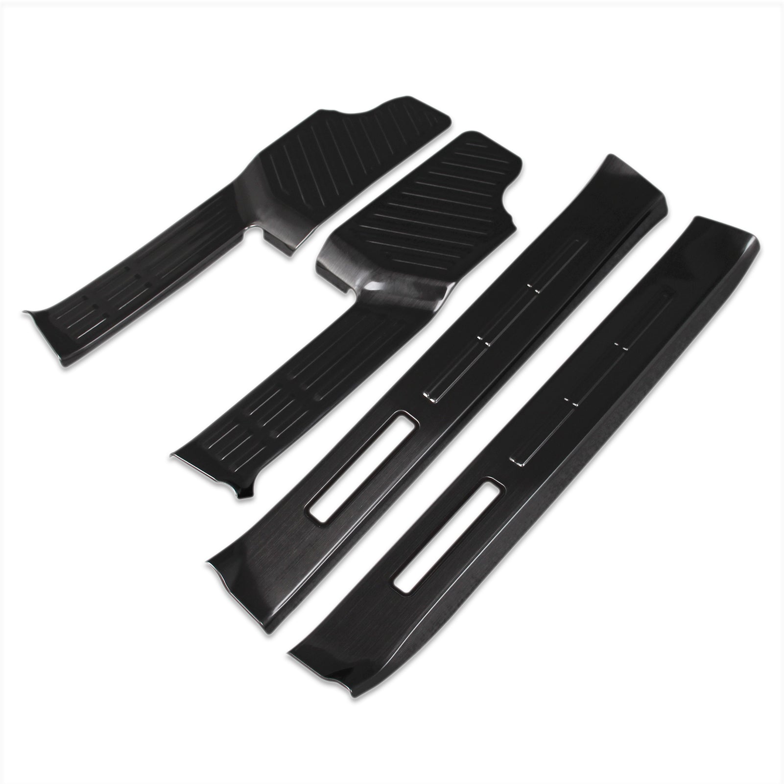 Fit for Lexus New GX GX550 Inside Door Sill Scuff Plate Guard Cover Trims Stainless Steel