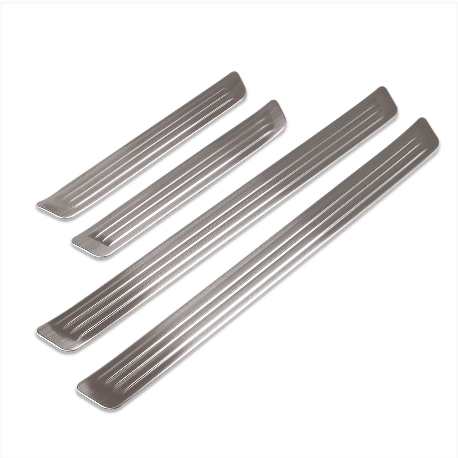 Fit for Toyota New Prius 2023 2024 2025 2026 Outside Door Sill Scuff Plate Guard Cover Trim Sport Style Stainless Steel