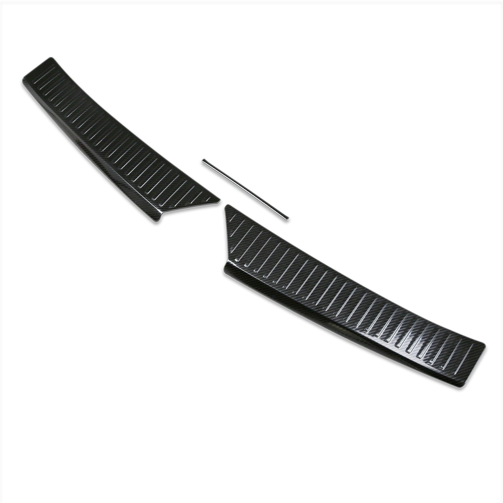 Fit for Subaru New Forester 2025 Rear Inside Bumper Sill Plate Guard Cover Trim Stainless Steel