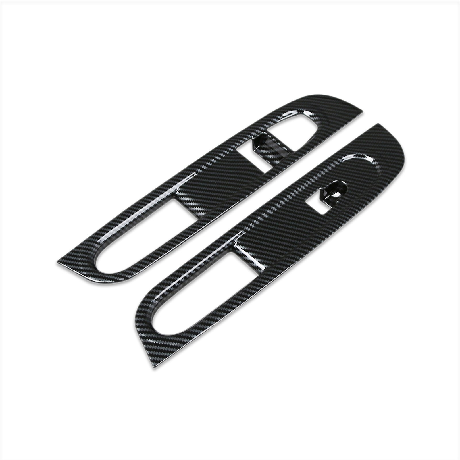 Fit for 2025 2026 New MINI Cooper/MINI Cooper S Interior Window Switch Plate Panel Cover Trims Carbon Fiber Pattern (for 2 Door Model)