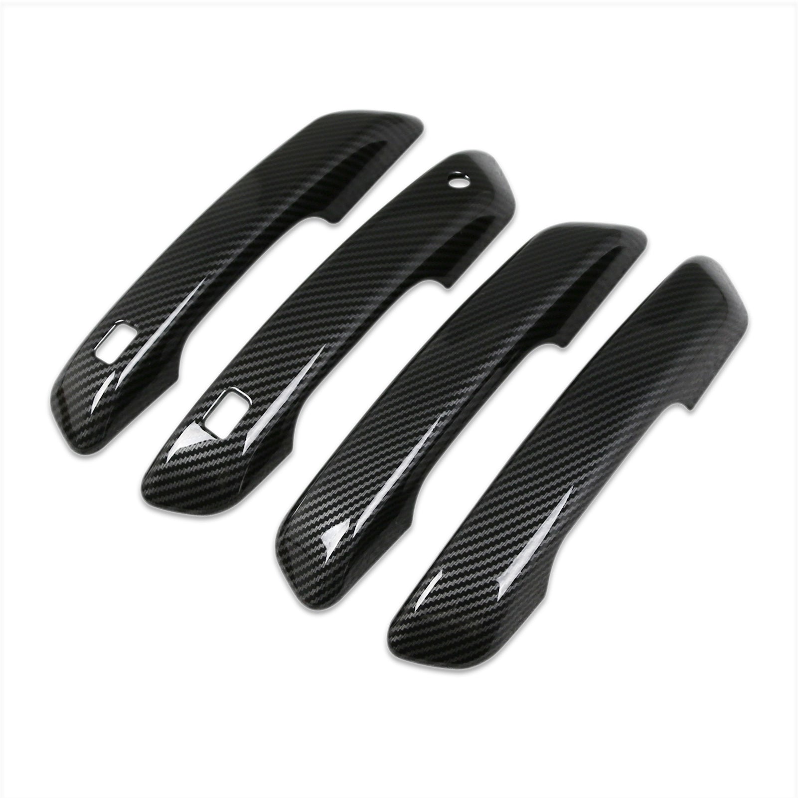 Fit for Jeep New Grand Cherokee 2024 2025 with Smart Keyhole Door Handle Cover Trims