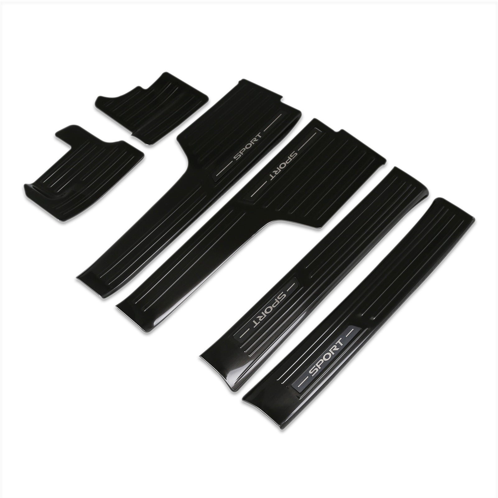 Fit for Mazda New CX-70 2025 2026 Inside Door Sill Scuff Plate Guard Cover Trims Stainless Steel