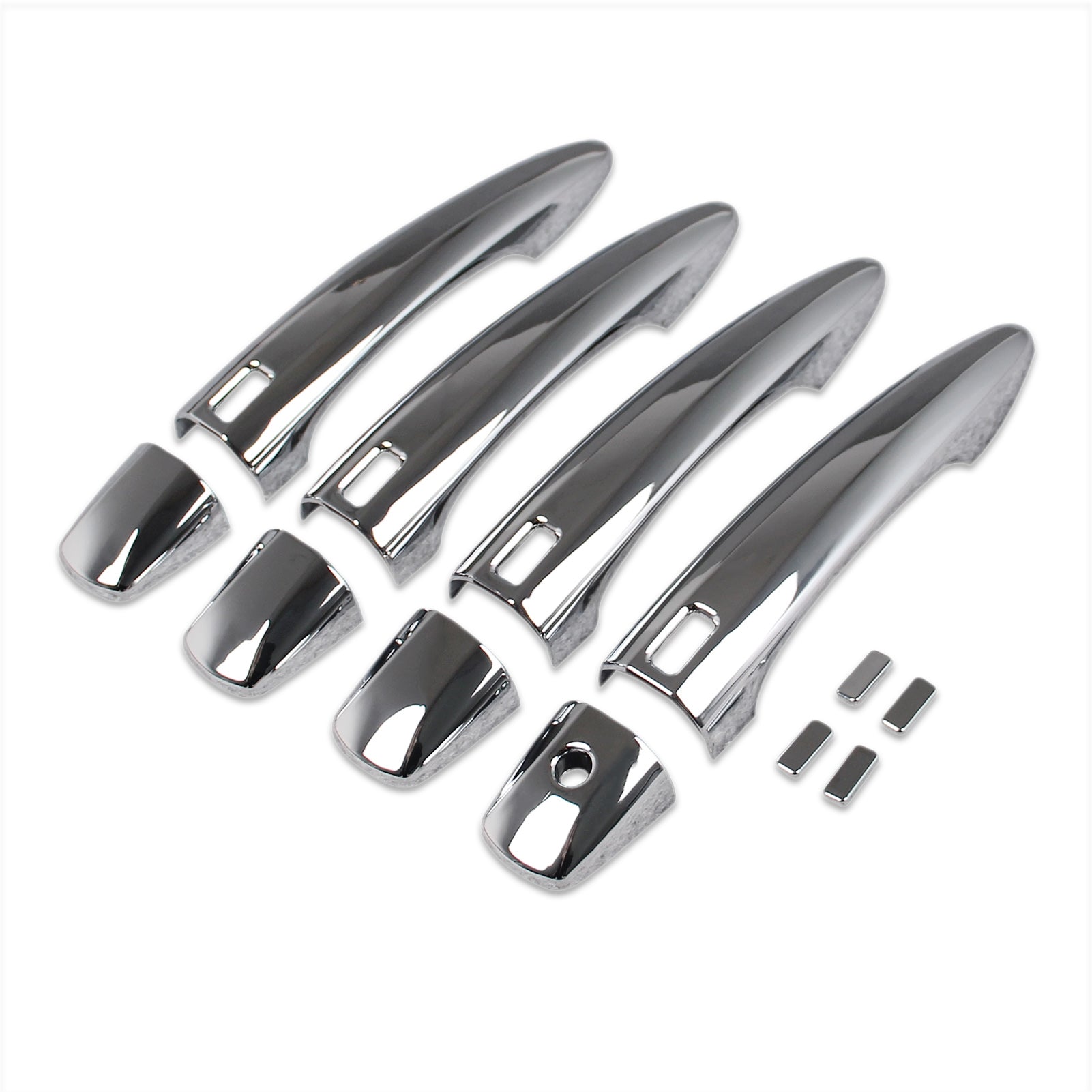 Fit for Nissan Rogue 2021 2022 2023 2024 2025 2026 Door Handle Cover Trims with 4 Smart Keyhole