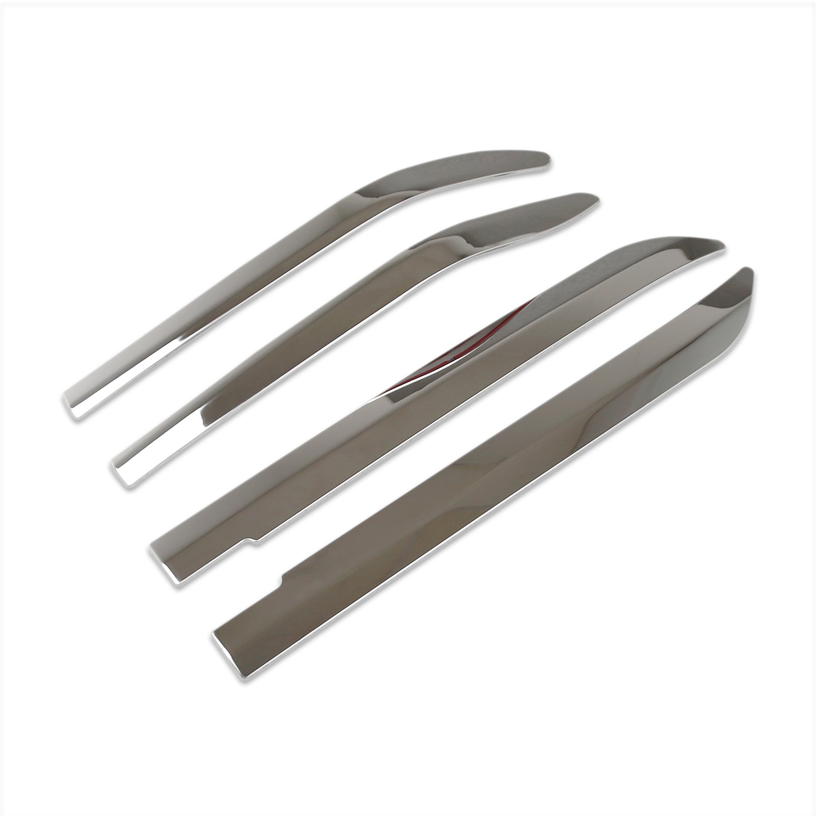 Fit for Subaru New Forester 2025 Front+Rear Bumper Corner Protection Cover Trims Stainless Steel