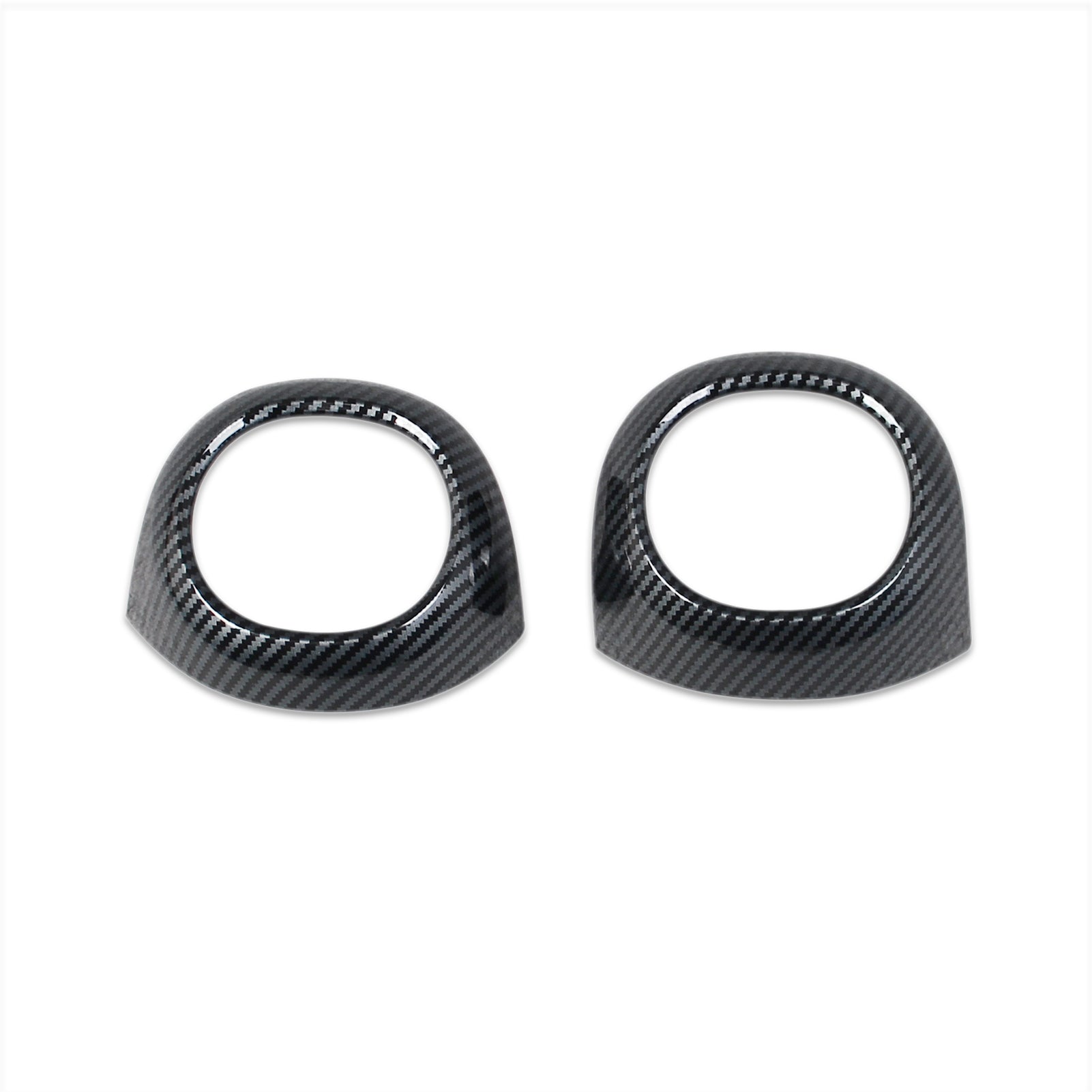 Fit for Mercedes-Benz New GLC GLC300 X254 2023 2024 2025 2026 Interior Front Air Condition Vent Outlet Cover Trims Carbon Fiber Pattern (Front Side)