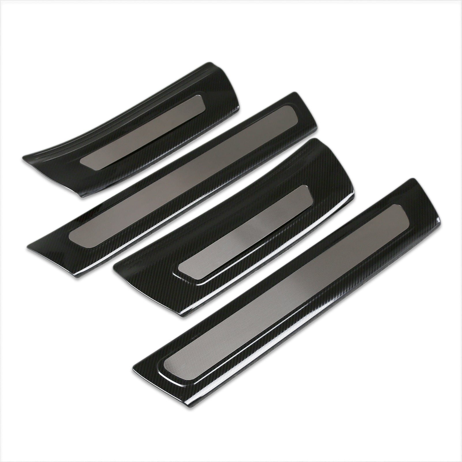 Fit for Jeep New Grand Cherokee 2024 2025 Inside Door Sill Scuff Plate Guard Cover Trims Stainless Steel