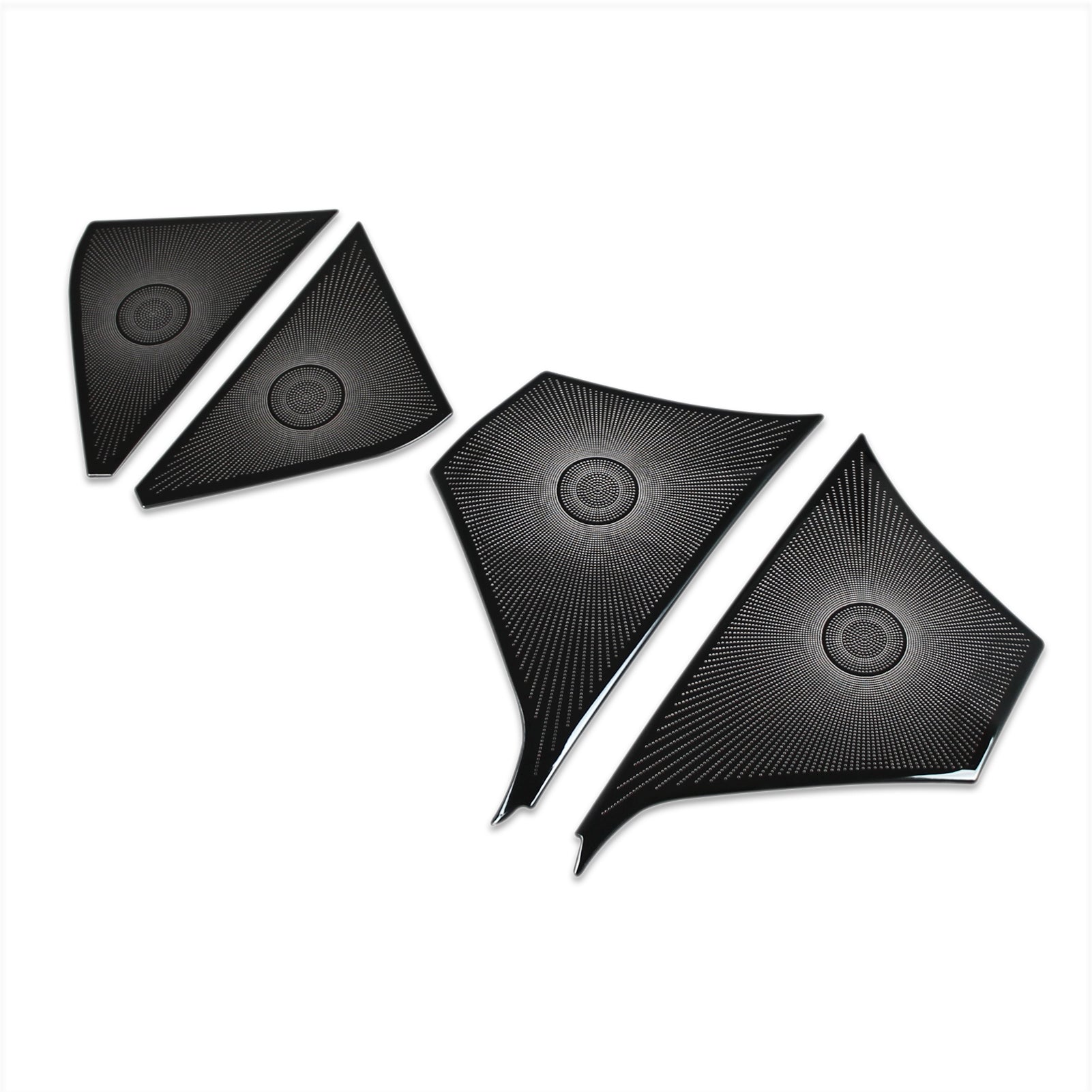 Fit for Mazda CX-50 CX50 2024 Interior 4 Door Sound Speaker Cover Trims Stainless Steel