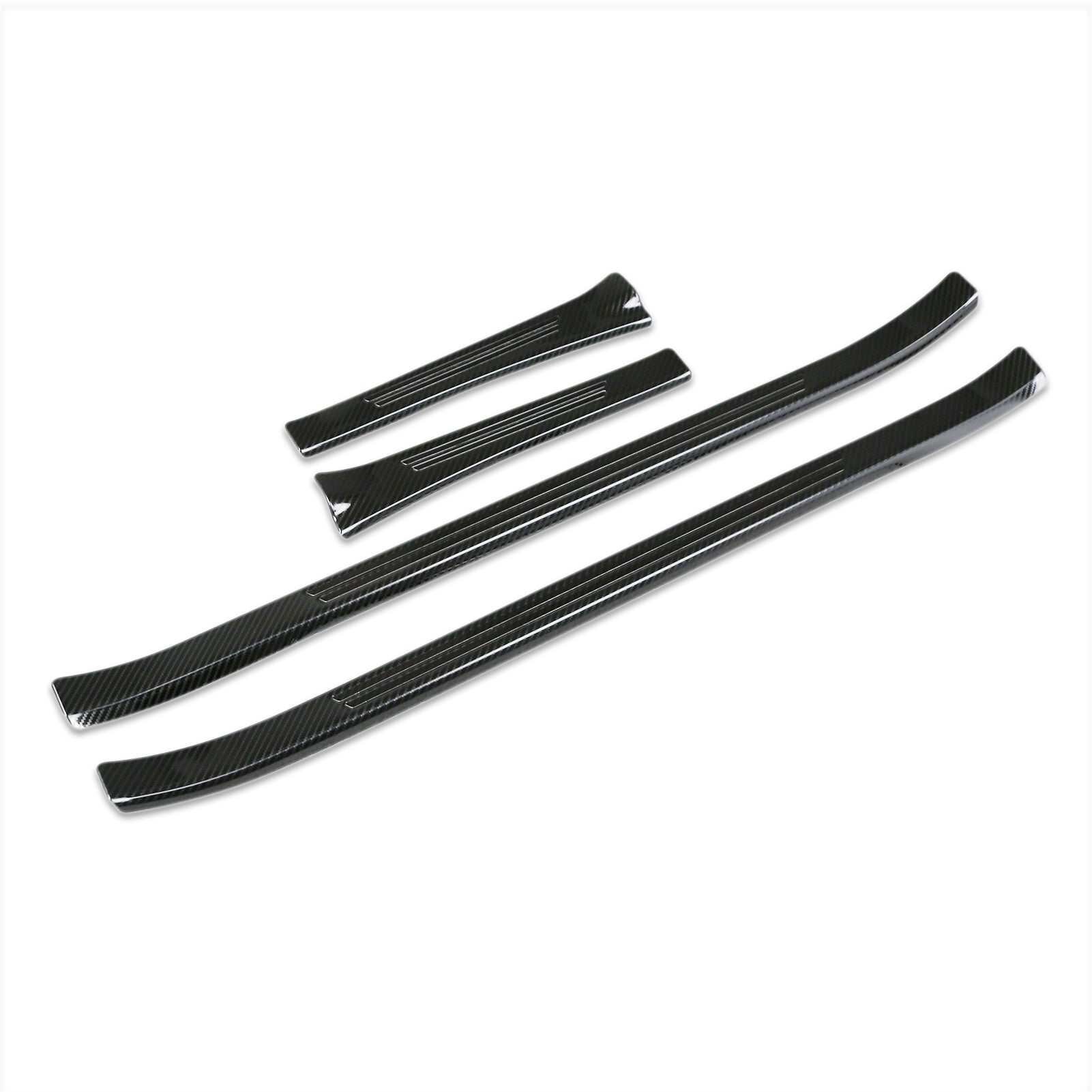 Fit for Subaru New Forester 2025 Outside Door Sill Scuff Plate Guard Cover Trims Stainless