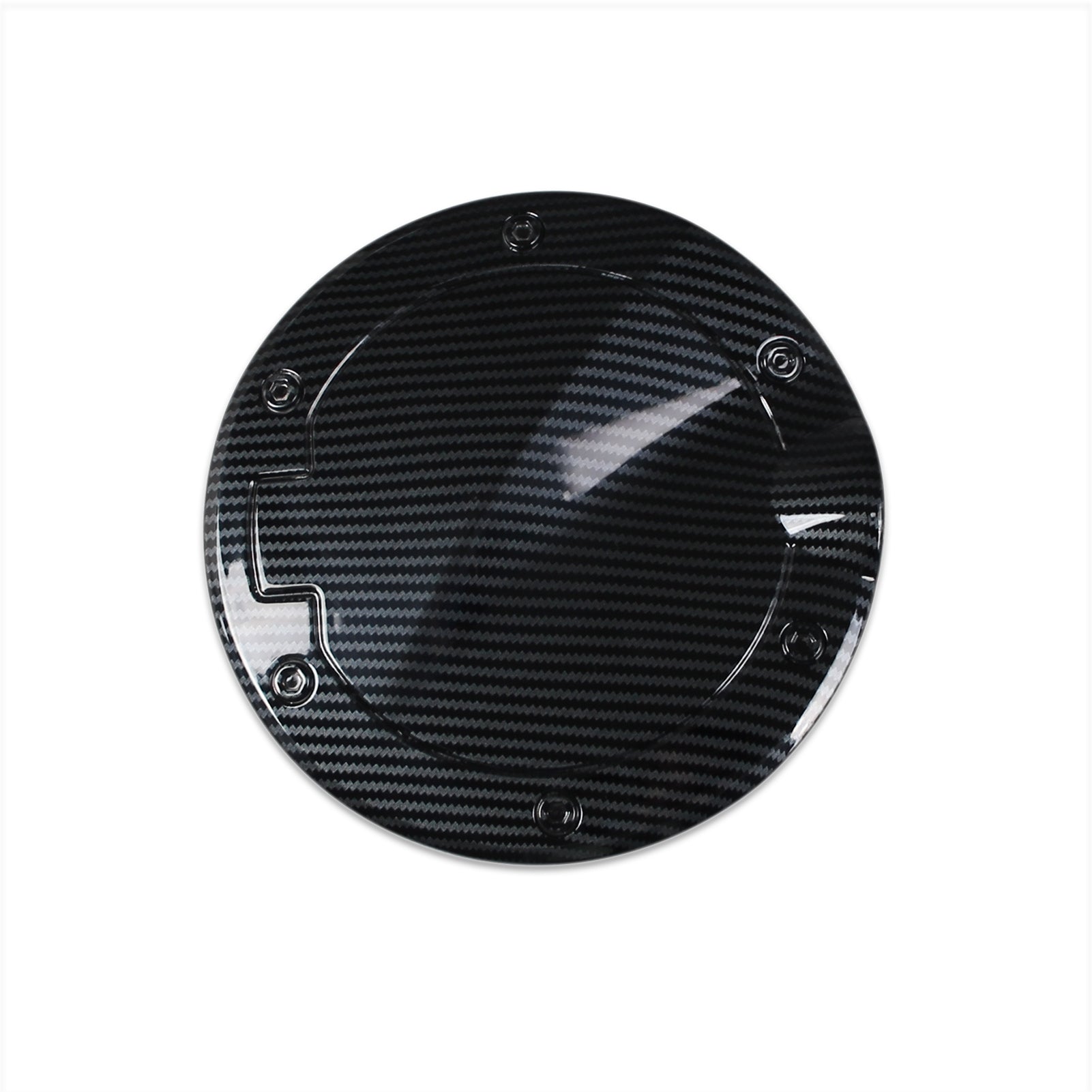 Toyota Tundra 2022 2023 Fuel Gas Tank Cap Cover Trim Carbon Fiber Pattern