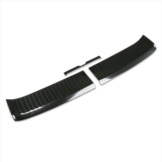 Fit for Honda Pilot 2025 2026 Rear Inside Bumper Sill Plate Guard Cover Trim - Stainless Steel