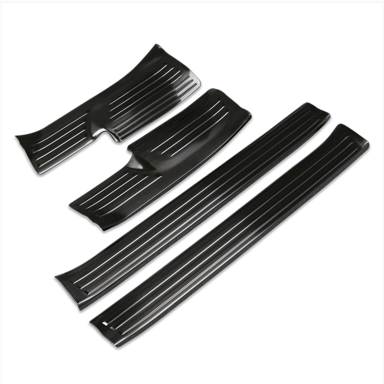 Fit for Nissan New Kicks 2025 Inside Door Sill Scuff Plate Guard Cover Trims Stainless Steel