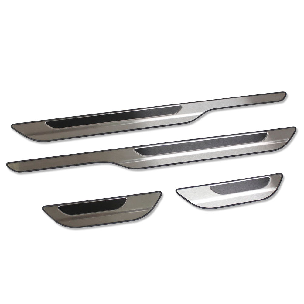 Toyota Corolla 2024 2023 2022 2021 2020 2019 Door Sill Scuff Plate Guard Cover Trims Stainless Steel