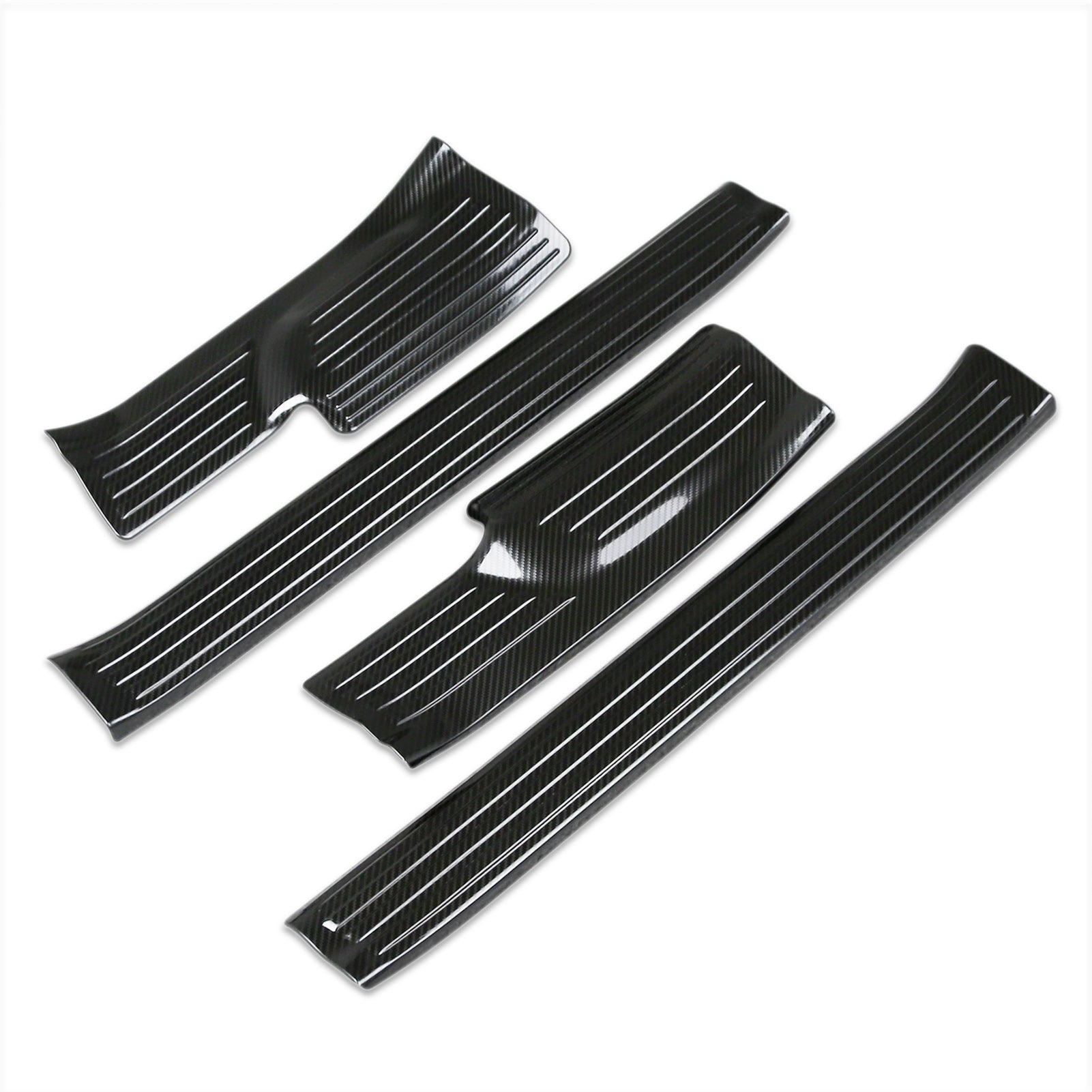 Fit for Nissan New Kicks 2025 Inside Door Sill Scuff Plate Guard Cover Trims Stainless Steel