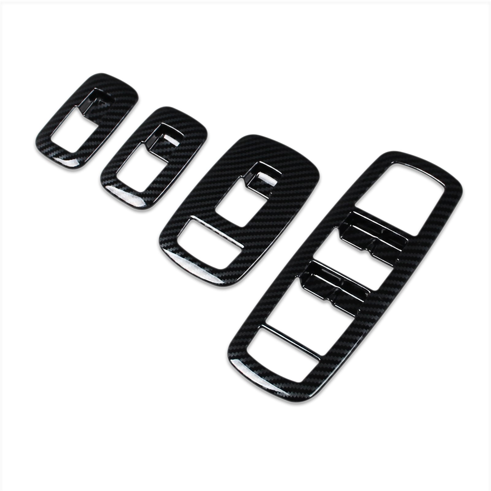 For Dodge 2023 New Ram 1500 Interior Window Switch Plate Panel Cover Trims