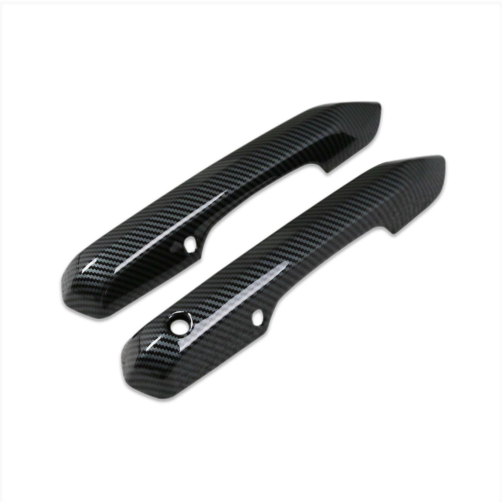 Fit for Ford New Mustang 2024 2025 Door Handle Cover Trims ABS Carbon Fiber Pattern