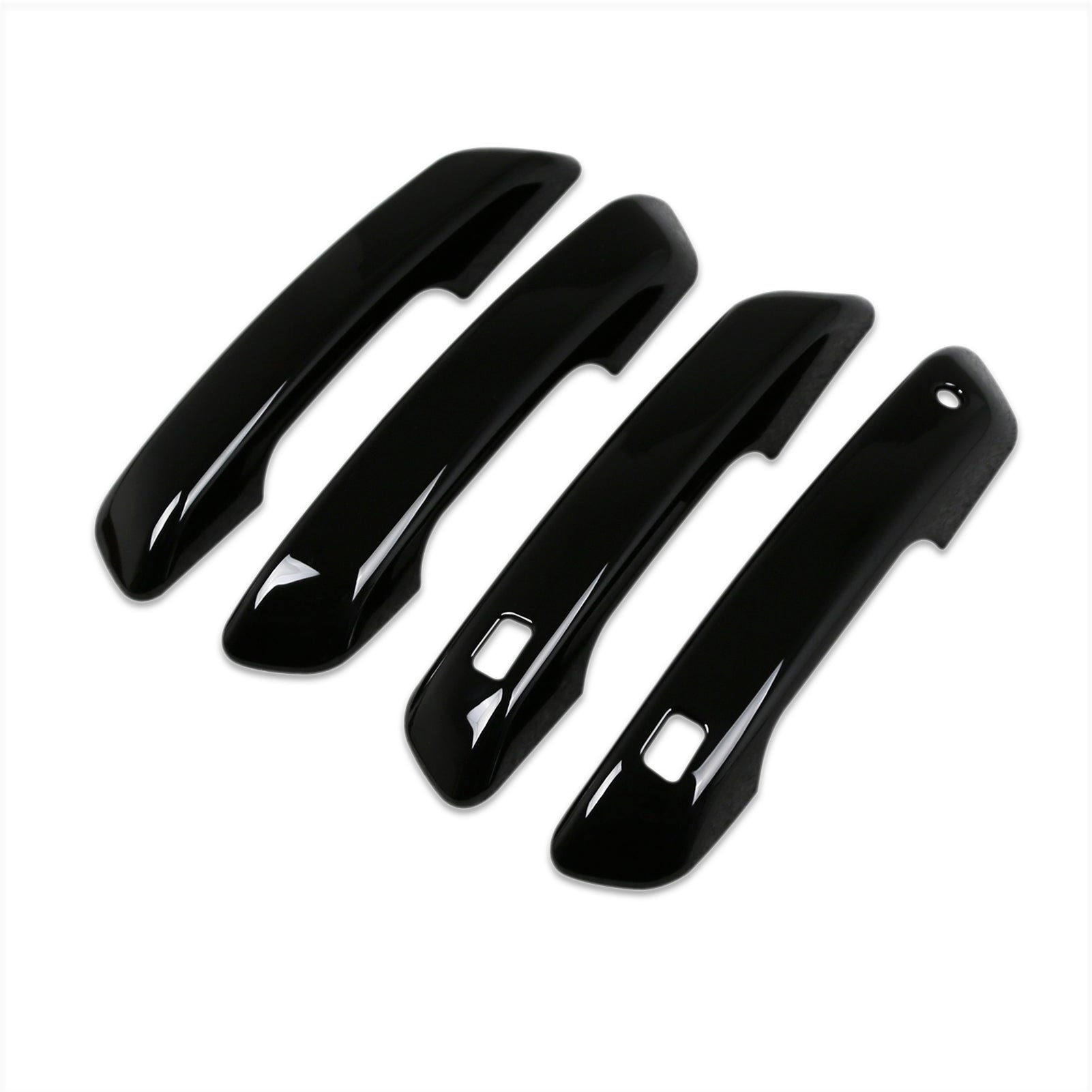 Fit for Jeep New Grand Cherokee 2024 2025 with Smart Keyhole Door Handle Cover Trims