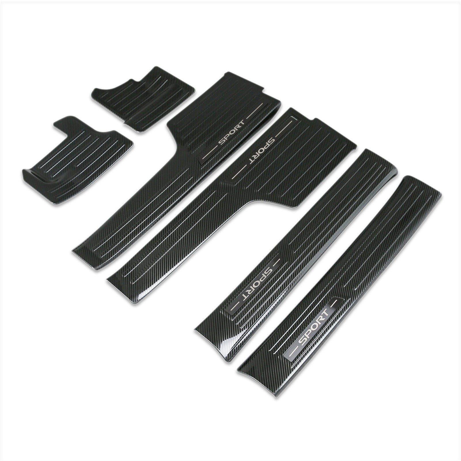 Fit for Mazda New CX-70 2025 2026 Inside Door Sill Scuff Plate Guard Cover Trims Stainless Steel