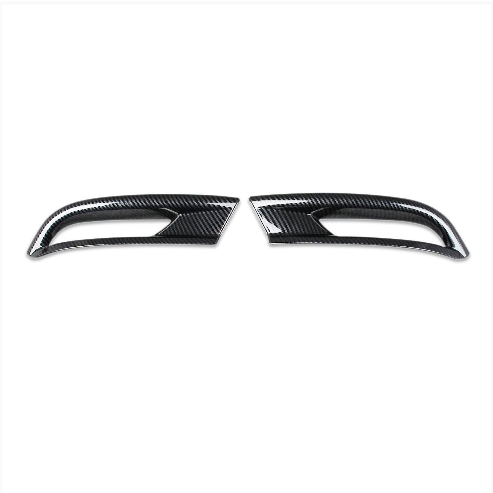 Fit  for Toyota New Camry 2024 2025 2026 LE Model Rear Fog Light Cover Trims Carbon Fiber Pattern Design